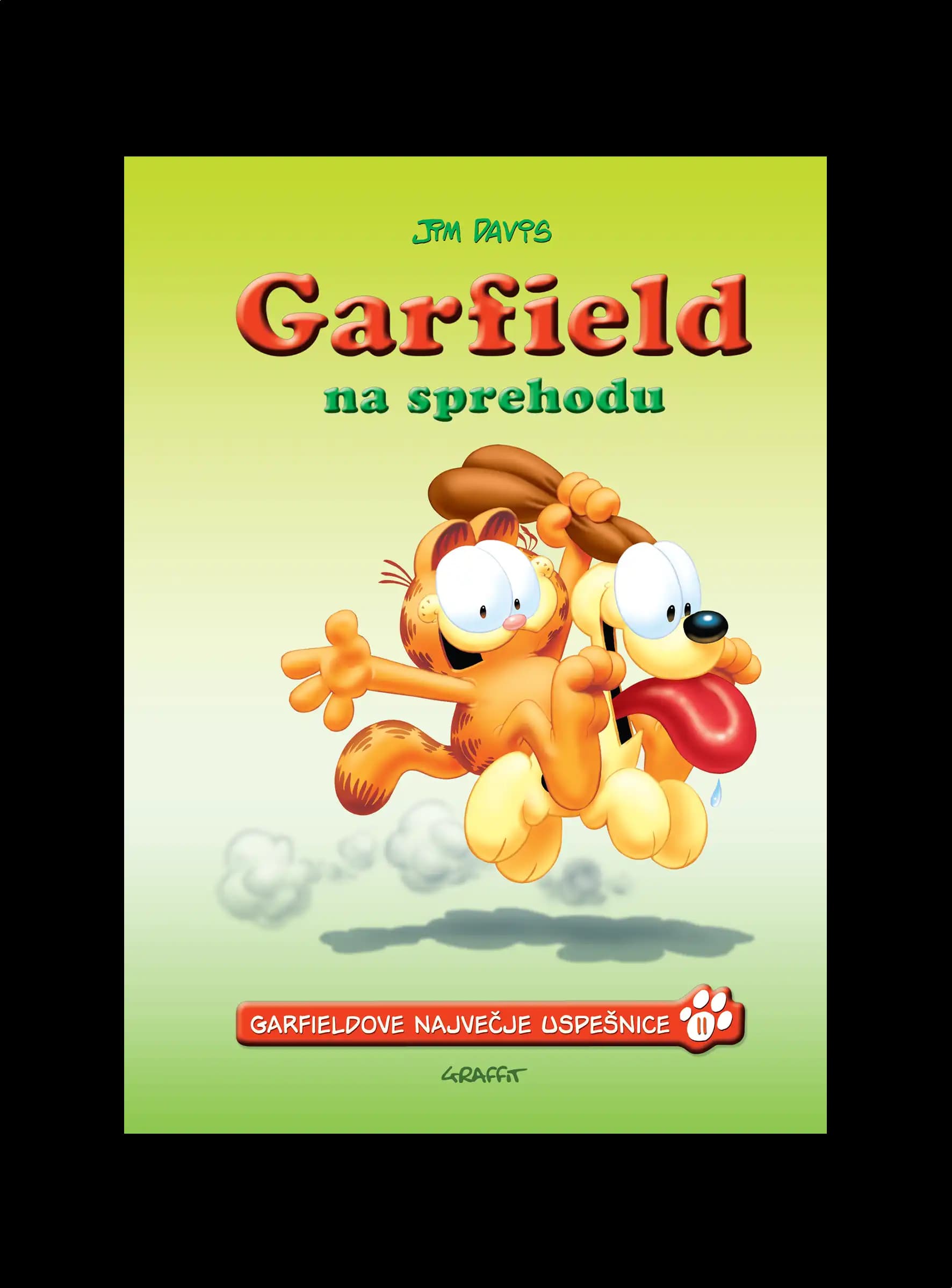 GARFIELD NA SPREHODU