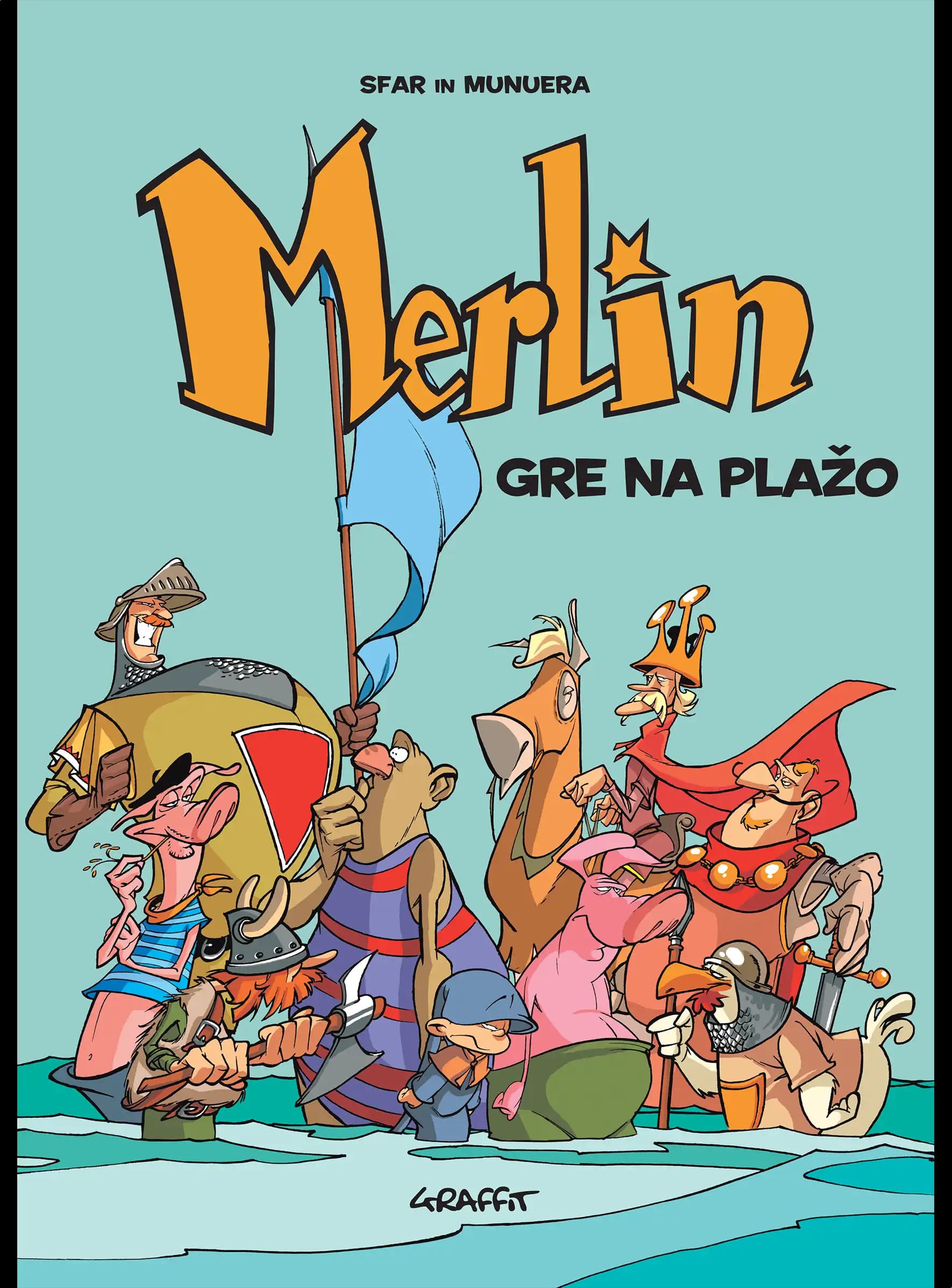 MERLIN GRE NA PLAŽO