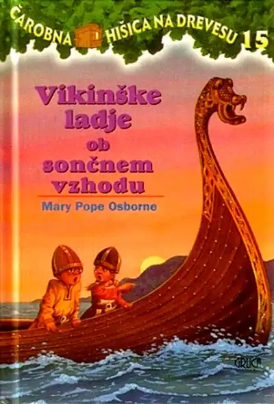 VIKINŠKE LADJE OB SONČNEM VZHODU